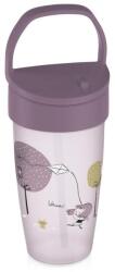 LOVI Чаша със сламка Lovi - Lovely girl, 350 ml, Розова (35/355_g)