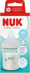 Nuk Шише със силиконов биберон NUK - Perfect Match, 150 ml, размер S, Овчица (10215406)