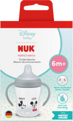 Nuk Чаша със силиконов накрайник за сок NUK - Perfect Match, 150 ml, 6+ m, Mickey Mouse (10215396)
