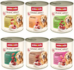 Animonda GranCarno 24x800g animonda GranCarno Original Adult nedves kutyatáp vegyesen - zooplus - 33 090 Ft