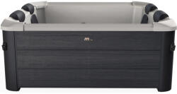  Jakuzzi, MSpa Frame Oslo Aero PLUS, 6 személyes, 1150 l, 180 x 180 x 65 cm, duál masszázsrendszer, LED világítás, UVC fertőtlenítés, erősített PVC (TC8050655)