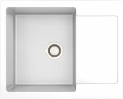  Kevmil Kata gránit csepptálcás mosogatótálca 610 x 500 mm - fehér (kata-fehér)