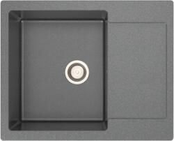  Kevmil Kata gránit csepptálcás mosogatótálca 610 x 500 mm - szürke (kata-szürke)