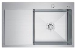 Kevmil VOX 780.510 egymedencés csepptálcás rozsdamentes mosogató 78 x 51 x 22 cm (VOX 780.510)