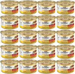 Gourmet Purina Gourmet Gold csirke/máj szószban 72x85g