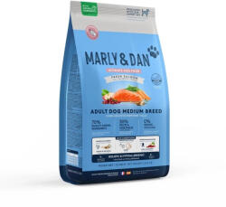  marka niezdefiniowana Marly & Dan szárazeledel közepes termetű felnőtt kutyáknak friss lazaccal, holisztikus és hipoallergén, 12 kg