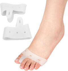 inSPORTline Lábujjelválasztó inSPORTline Tosebo 2 db, szilikon anyag, megakadályozza az ujjak súrlódását, univerzális méret (29794)