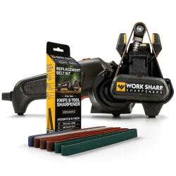 Work Sharp késélező + Tartalék szalag szett