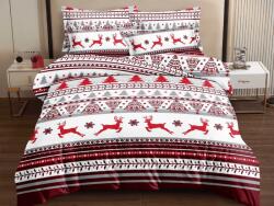 Szarvasi ÉS HÓPEHELY piros mikroszálas ágyneműhuzat