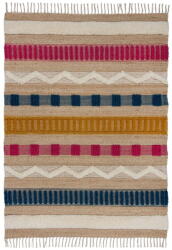 Flair Rugs Natúr színű kézi szövésű gyapjúkeverék szőnyeg 200x290 cm Medina - Flair Rugs