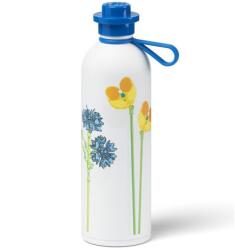 LEGO® Fehér-kék gyerek termosz 560 ml Meadow Flowers - LEGO®