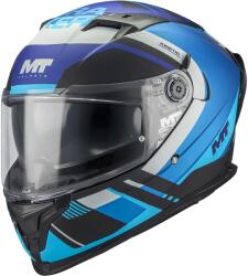 MT Helmets MT Braker SV Inception B7 zárt motoros bukósisak fekete-kék-szürke