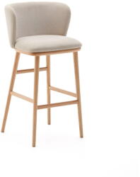Kave Home Bézs bárszék (ülésmagasság 75, 5 cm) Ciselia - Kave Home