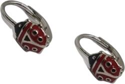 ÉkszerM Ezüst Hagyományos Kapcsos Gyermek Fülbevaló AD 144717