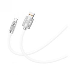  Cablu USB-A la USB type C T-T 1m Alb, XO NB227 (XO-NB227)