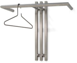 Spinder Design Ezüstszínű fém fali fogas 65 cm Senza - Spinder Design
