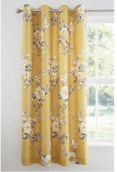 Catherine Lansfield Sárga függöny szett 2 db-os 168x183 cm Canterbury - Catherine Lansfield