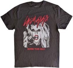 Lady Gaga Born This Way Photo Charcoal Grey XL Риза (GAGATS14MC04)