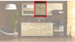 Mindigbútor Anton konyha felső két ajtós elem 60G 2F