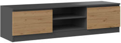 Nidilio RTV140 TV Állvány - Antracit/Tölgy