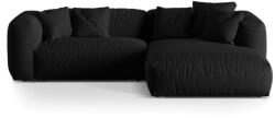 Micadoni Fekete moduláris sarokkanapé (jobb oldali) Martina - Micadoni Home - bonami - 710 830 Ft