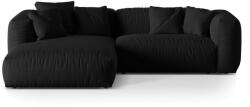 Micadoni Fekete moduláris sarokkanapé (bal oldali) Martina - Micadoni Home - bonami - 705 492 Ft