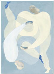 The Poster Club Poszter 50x70 cm Hold You - Blue - Sofia Lind - The Poster Club