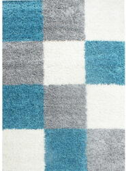 Ayyildiz Szürke-türkiz szőnyeg 60x110 cm Life - Ayyildiz Carpets