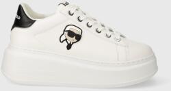 KARL LAGERFELD bőr sportcipő ANAKAPRI - fehér Női 40 - answear - 61 510 Ft