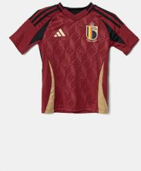 Adidas gyerek póló - burgundia 164