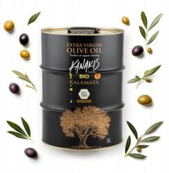 Kanakis Family Extra Virgin BIO Görög Olívaolaj, 5L, 2025/2026, Eurolife, PDO (OLIWA Z OLWIEK TŁOCZONA NA ZIMNO EKOLOGICZNA)