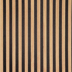 ANRO Wall Öntapadós szivacsos 3D falburkolat - lamella minta (67x67 cm-es lap) fekete - barna (QD-5705)