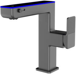 Welland FH-3623 smart mosdó csaptelep - multifunkciós fej - vízhőfok kijelző (gunmetal)