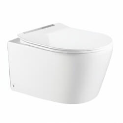 Welland Belluno Rimless fali WC csésze + soft-close slim WC ülőke