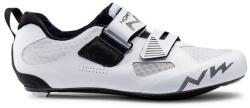 NorthWave Tribute 2 triatlon kerékpáros cipő, SPD-SL, fehér, 47-es
