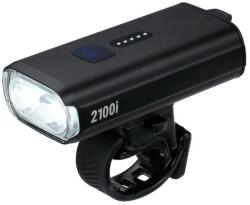 BBB Cycling BLS-273i StrikeDuo 2100i USB-ről tölthető első lámpa, távirányítós, gumipántos, 2100 lumen, fekete