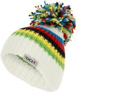 Santini Big Bobble UCI sapka, fehér-szivárványszínű