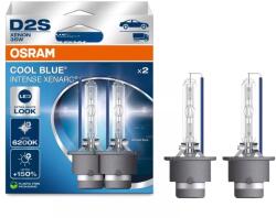 OSRAM Xenarc Cool Blue Intense Next Gen D2S xenon izzó, akár 6200 K színhőmérséklet, 150%-kal nagyobb fényerő (4062172397612)