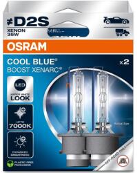 OSRAM Xenarc Cool Blue Boost D2S xenon izzó off-road használatra, akár 7000 K színhőmérséklet (4062172404150)