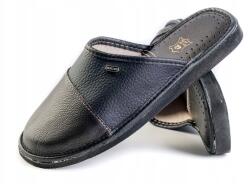 Maximus Férfi Papucs Bőr, fekete, Size 44 (61C01)