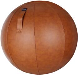 LIFESPAN irodai szék, jógalabda (65 cm) - karamell bőr narancssárga