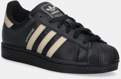 Adidas bőr sportcipő Superstar II - fekete Női 35.5 - answear - 49 990 Ft