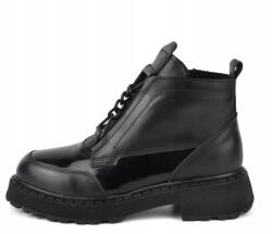 Bombonella Női bokacsizma Bombonella, fekete bőr, Size 36 (10T 441.1706)