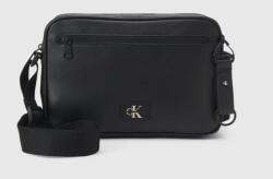 Calvin Klein Fekete Postás Táska, állítható pánt, műbőr (K50K511049)