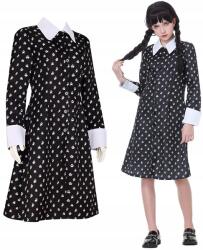 Hopki Wednesday Addams Jelmez, ruha, Halloween, Size 164/170 (XL)