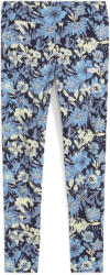 PUMA Gyerek Fitnesz Leggings Allover Mintás, Slim Fit Essentials Nature 2.0 PUMA kék