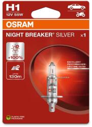 OSRAM Night Breaker Silver H1 12V/55W P14, 5S Izzó, +100%