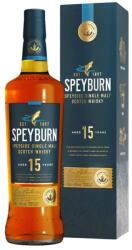 Speyburn 15 éves whisky DRS (0, 7L / 40%) - goodspirit