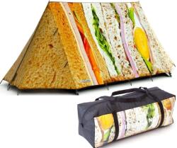  Fieldcandy 2 személyes Sátor egyedi mintával, 5000mm vízállósággal (PICNIC PERFECT)