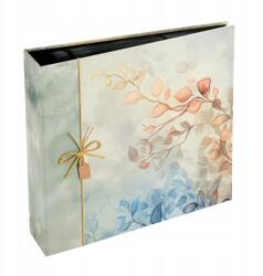 Ertom Fotóalbum 600 darab 10x15-ös fényképhez, Flora, nagy, masszív családi mappa (RBP46600 10x15/600 FLORA-Blue)